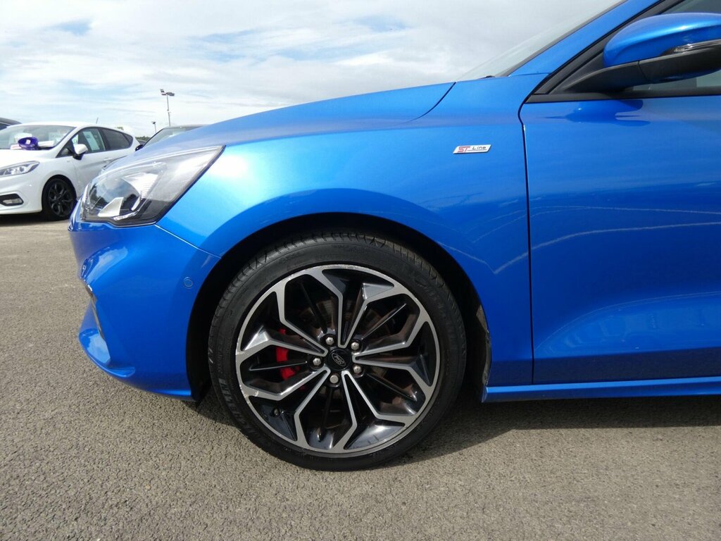 Ford Focus 1.0T Ecoboost St-line X Euro 6 Ss Blue #2