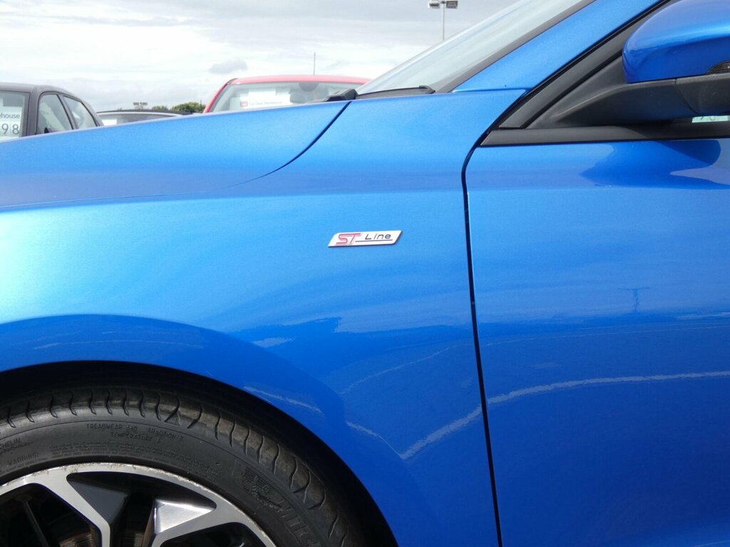 Ford Focus 1.0T Ecoboost St-line X Euro 6 Ss Blue #3