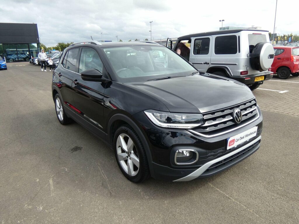 Volkswagen T-Cross 1.0 Tsi Sel Dsg Euro 6 Ss Black #2
