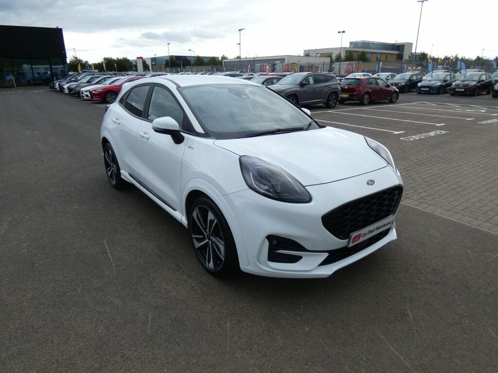 Ford Puma 1.0T Ecoboost Mhev St-line X Euro 6 Ss White #3