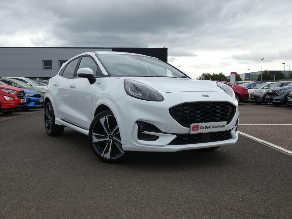 Ford Puma 1.0T Ecoboost Mhev St-line X Euro 6 Ss White