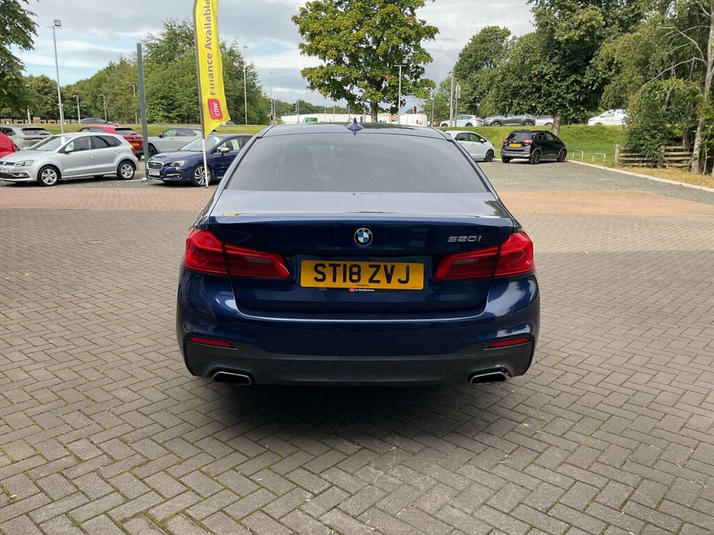 BMW 5 Series 2.0 520I Gpf M Sport Euro 6 Ss Blue #6