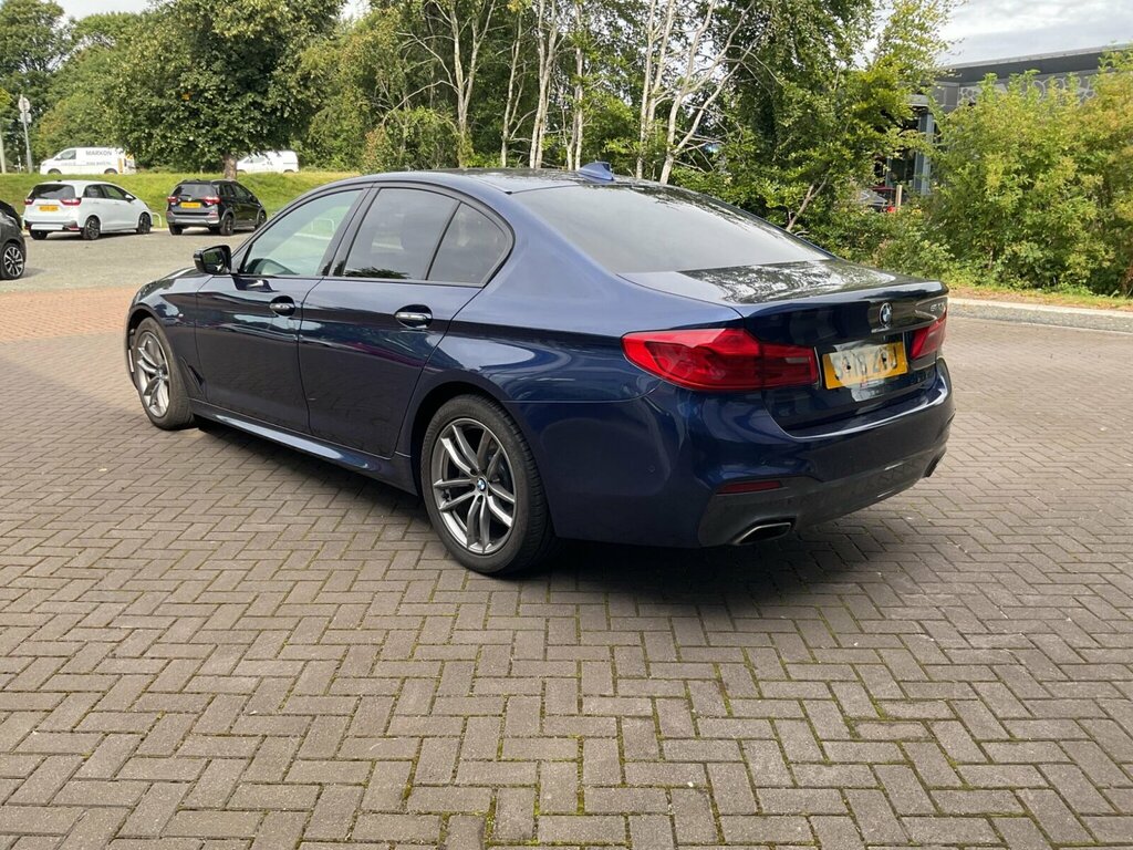 BMW 5 Series 2.0 520I Gpf M Sport Euro 6 Ss Blue #4