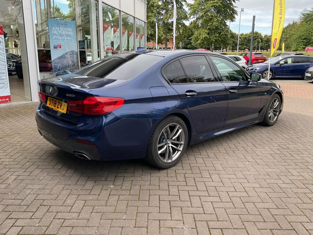 BMW 5 Series 520D Xdrive M Sport Black #8