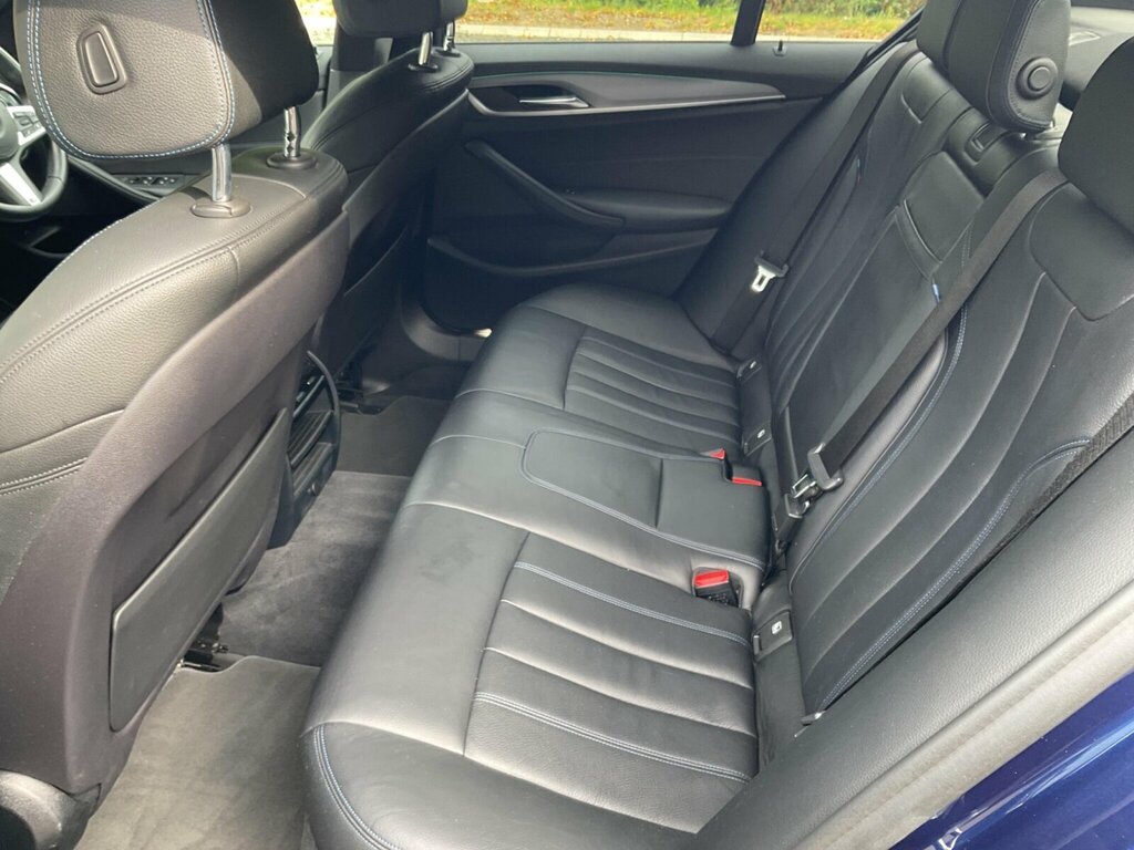BMW 5 Series 520D Xdrive M Sport Black #13