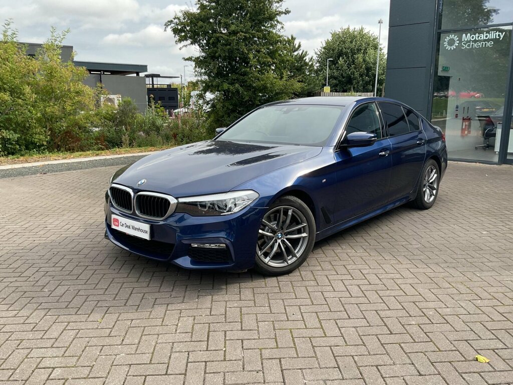BMW 5 Series 2.0 520I Gpf M Sport Euro 6 Ss Blue #3
