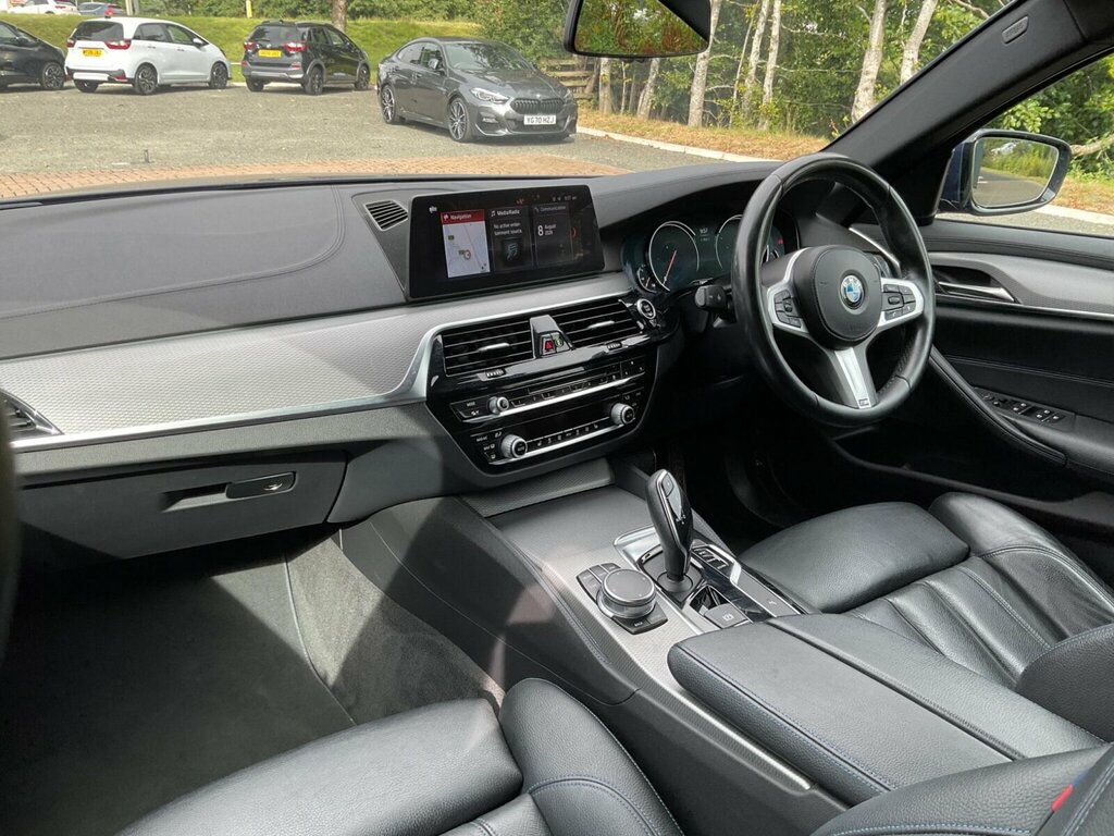BMW 5 Series 520D Xdrive M Sport Black #9