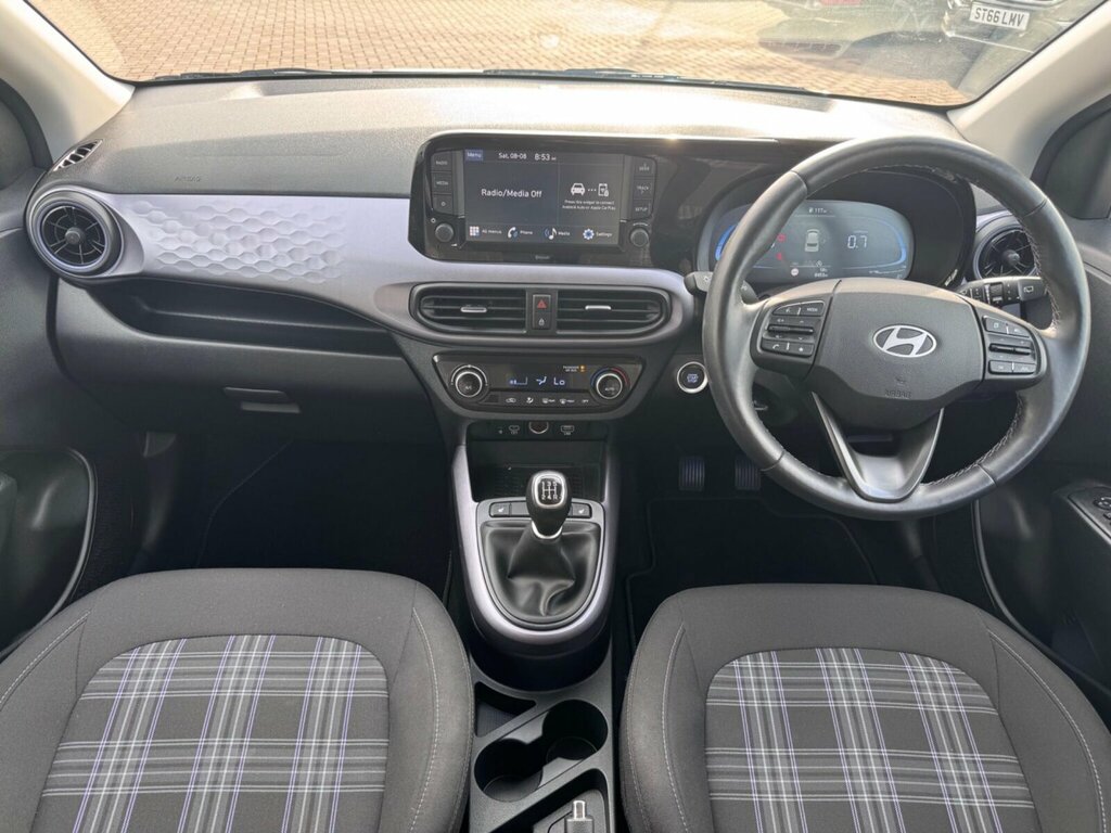 Hyundai I10 1.0 Advance Hatchback Euro 6 Ss Grey #8