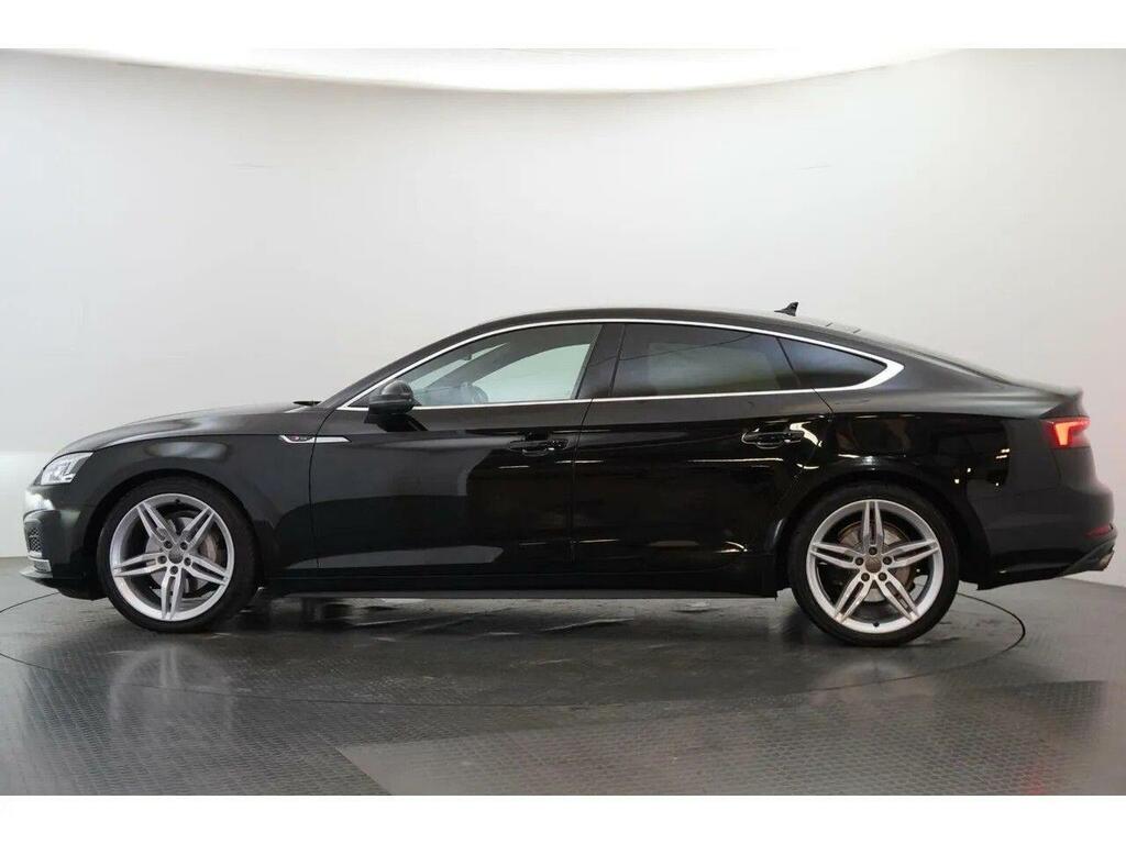 Audi A5 2.0 Tdi 40 S Line Sportback S Tronic Quattro Euro Black #4