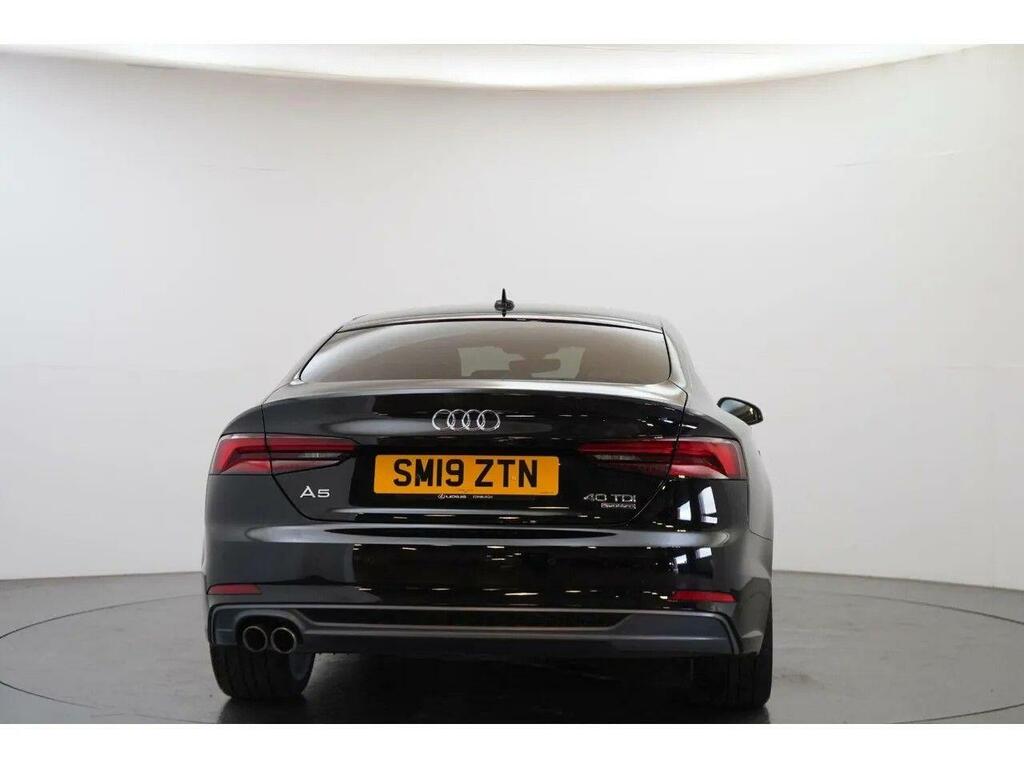 Audi A5 2.0 Tdi 40 S Line Sportback S Tronic Quattro Euro Black #5