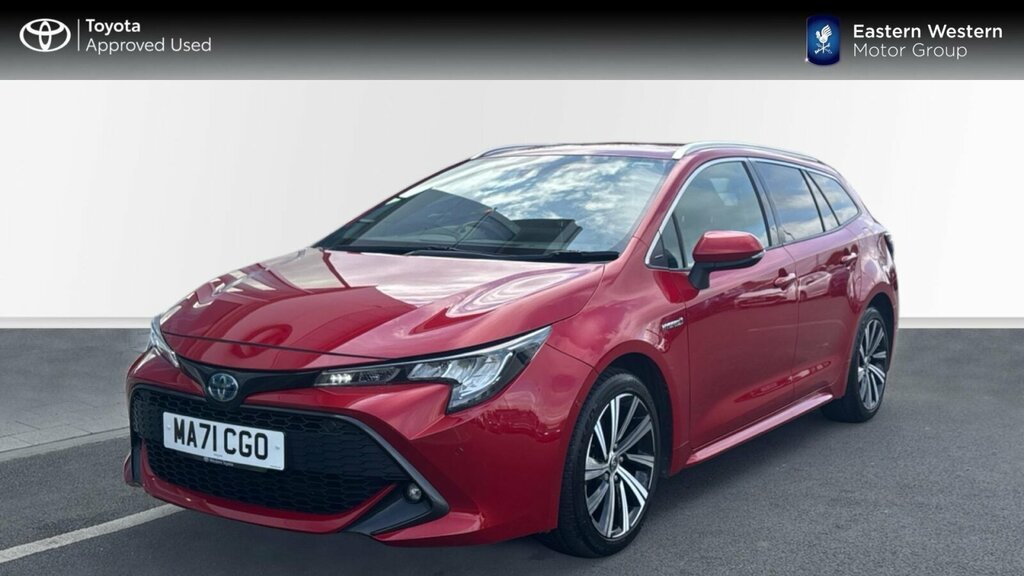 Toyota Corolla 1.8 Vvt-h Design Touring Sports Cvt Euro 6 Ss 5 Red #3
