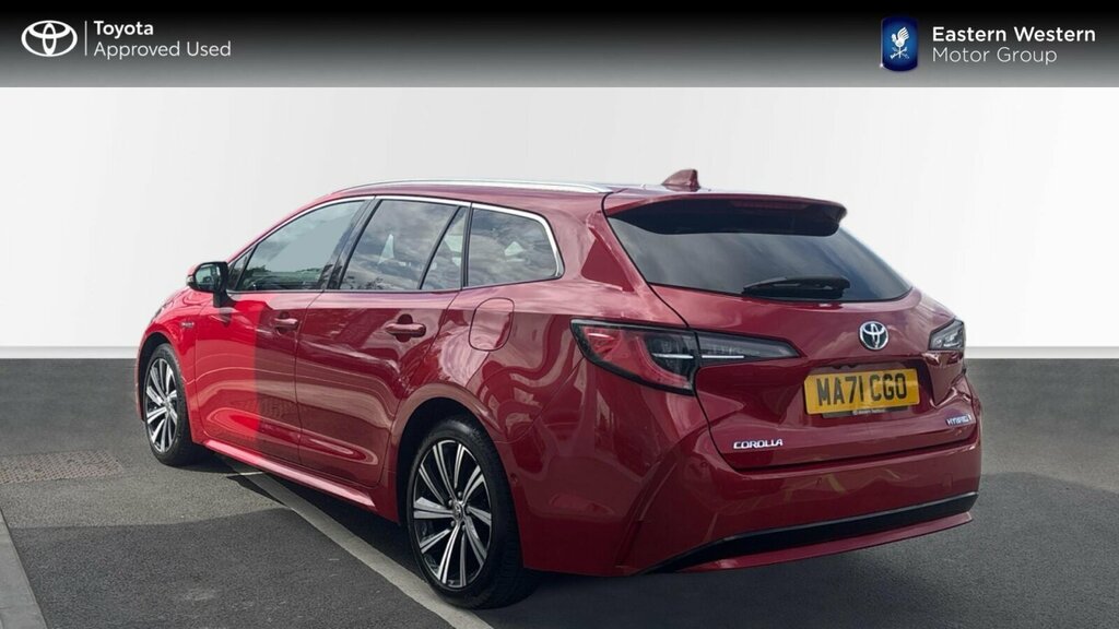 Toyota Corolla 1.8 Vvt-h Design Touring Sports Cvt Euro 6 Ss 5 Red #4