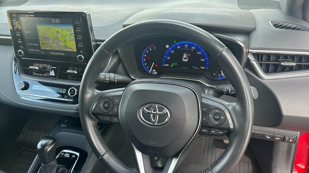 Toyota Corolla 1.8 Vvt-h Icon Touring Spo White #10
