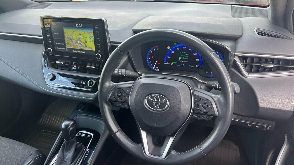 Toyota Corolla 1.8 Vvt-h Icon Touring Spo White #7