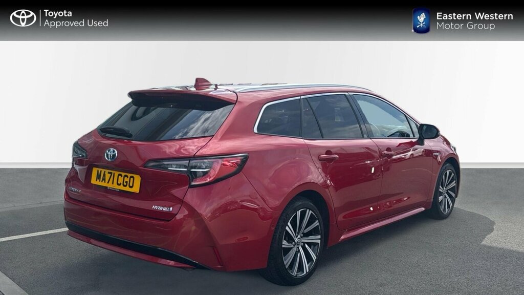 Toyota Corolla 1.8 Vvt-h Design Touring Sports Cvt Euro 6 Ss 5 Red #2