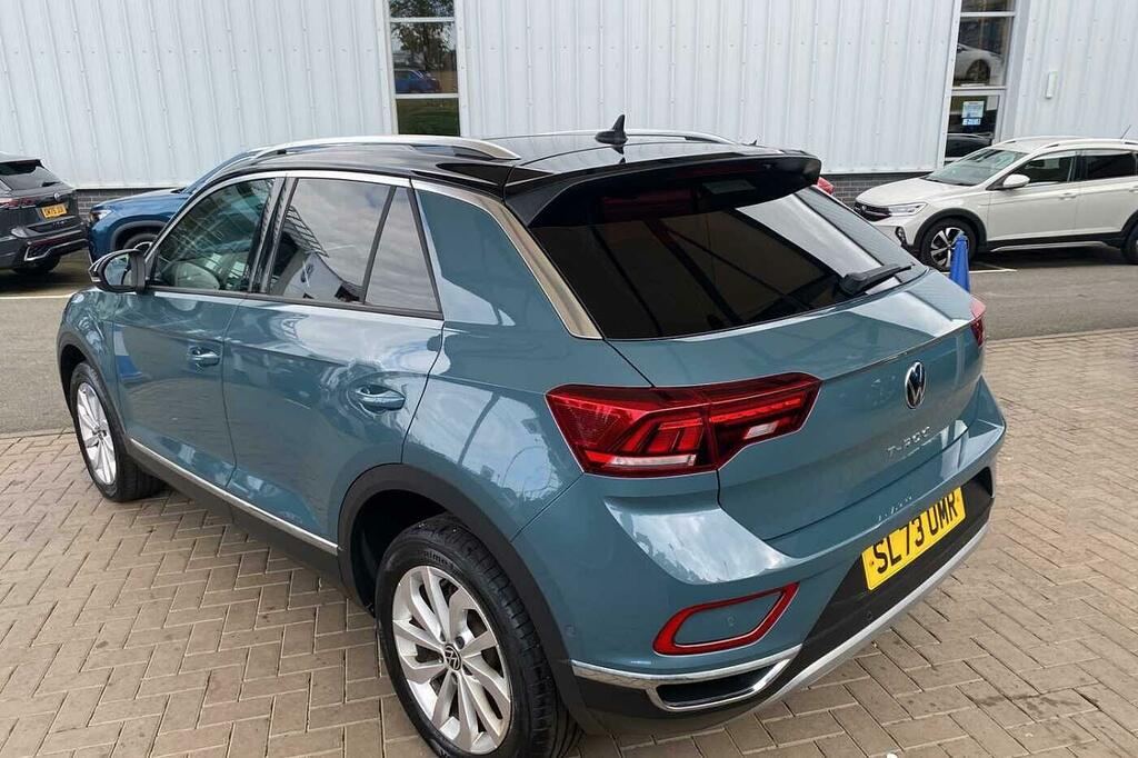 Volkswagen T-Roc 1.5 Tsi Style Dsg Blue #3