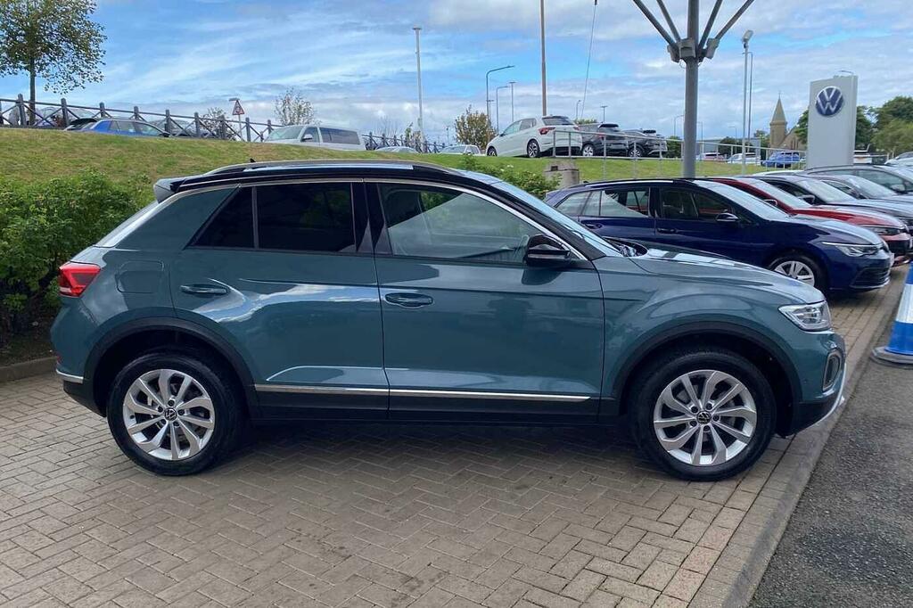 Volkswagen T-Roc 1.5 Tsi Style Dsg Blue #4