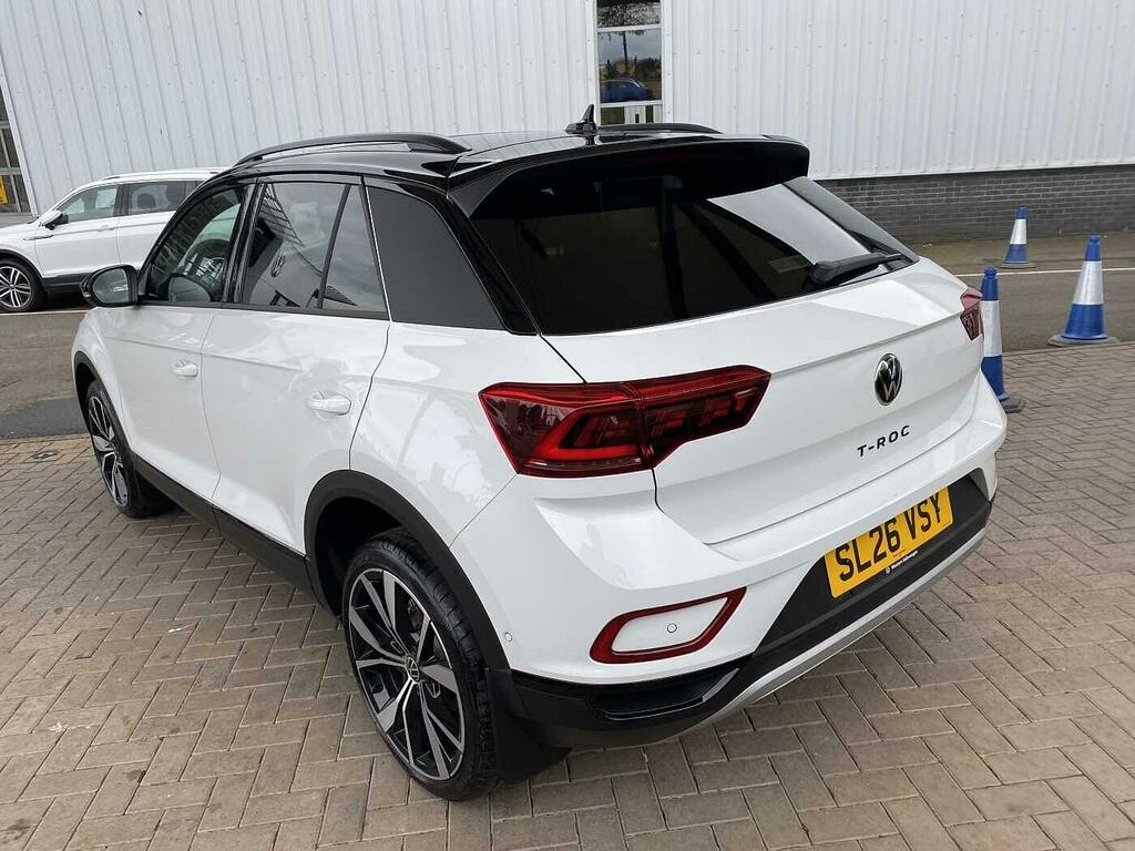 Volkswagen T-Roc 1.5 Tsi Style Design White #3