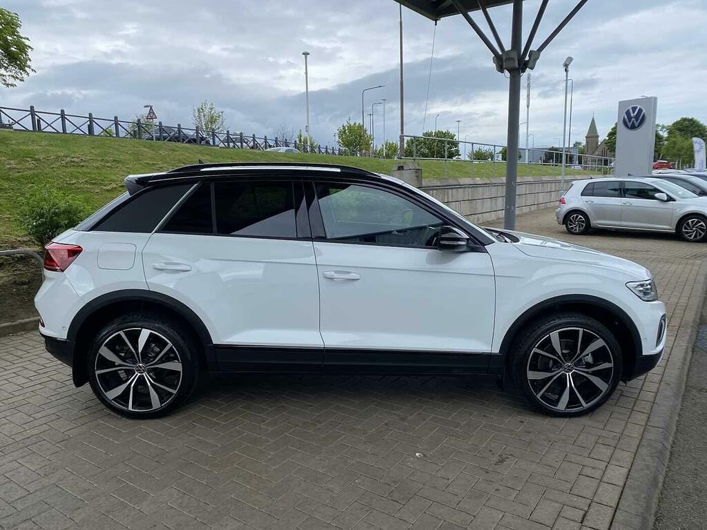 Volkswagen T-Roc 1.5 Tsi Style Design White #4