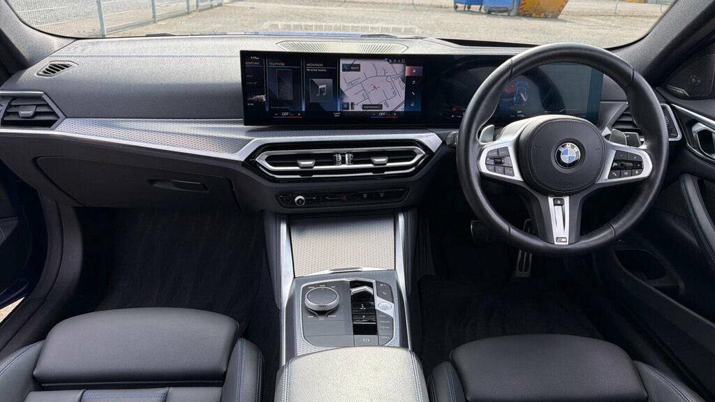 BMW 4 Series Gran Coupe 3.0 M440i Mht Coupe Hybrid Xdrive Blue #4