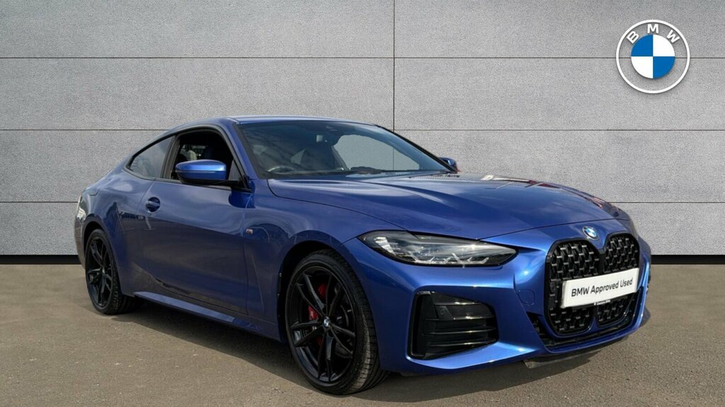 BMW 4 Series Gran Coupe 3.0 M440i Mht Coupe Hybrid Xdrive Blue