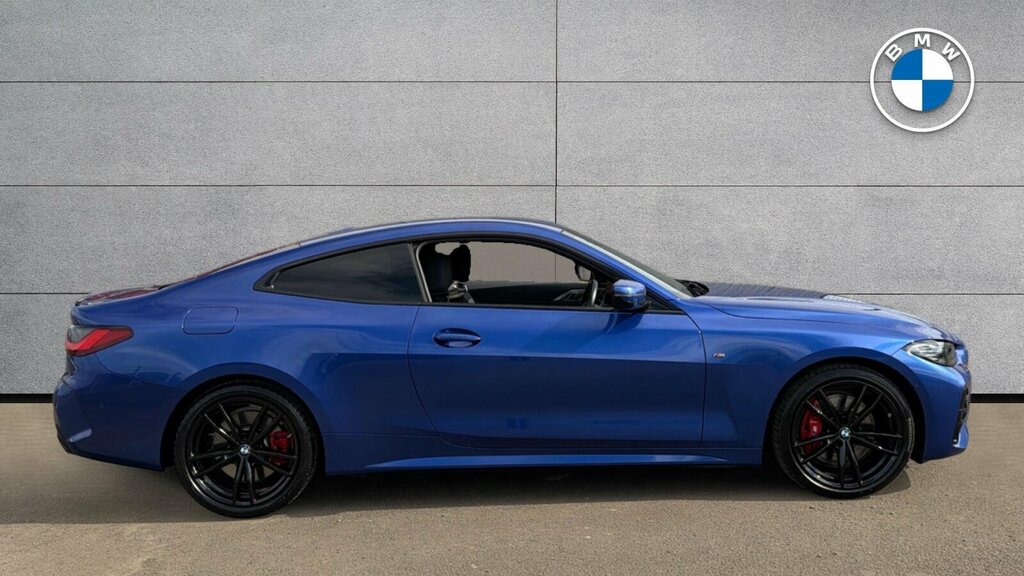 BMW 4 Series Gran Coupe 3.0 M440i Mht Coupe Hybrid Xdrive Blue #3
