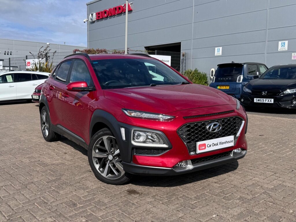 Hyundai Kona 1.0 T-gdi Blue Drive Premium Se Euro 6 Ss Red