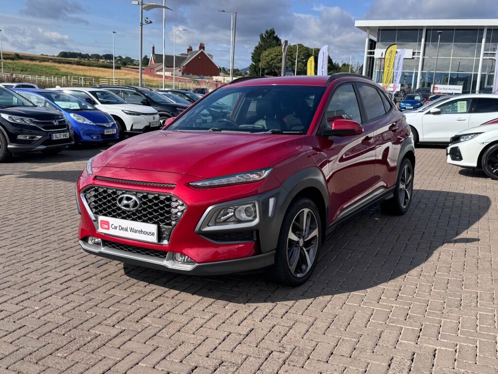 Hyundai Kona 1.0 T-gdi Blue Drive Premium Se Euro 6 Ss Red #2