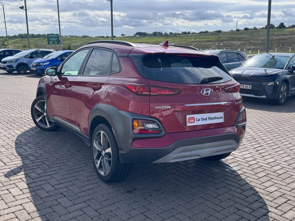 Hyundai Kona 1.0 T-gdi Blue Drive Premium Se Euro 6 Ss Red #3
