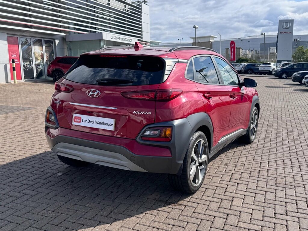 Hyundai Kona 1.0 T-gdi Blue Drive Premium Se Euro 6 Ss Red #5