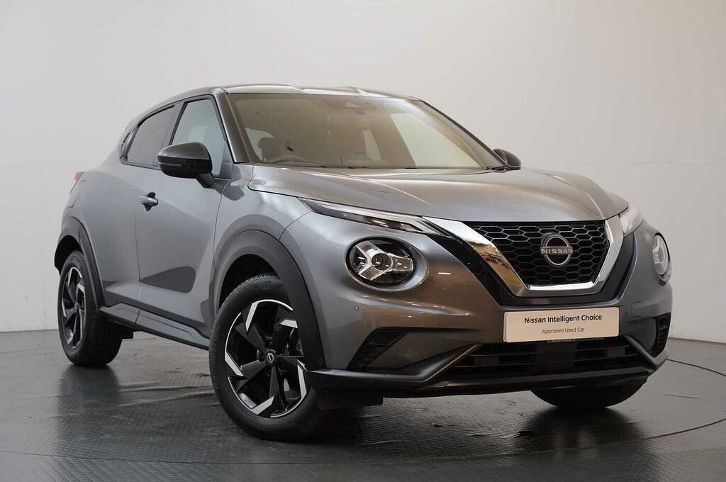 Nissan Juke 1.0 Dig-t 114 N-connecta With Sat Nav And Rear Vie Grey