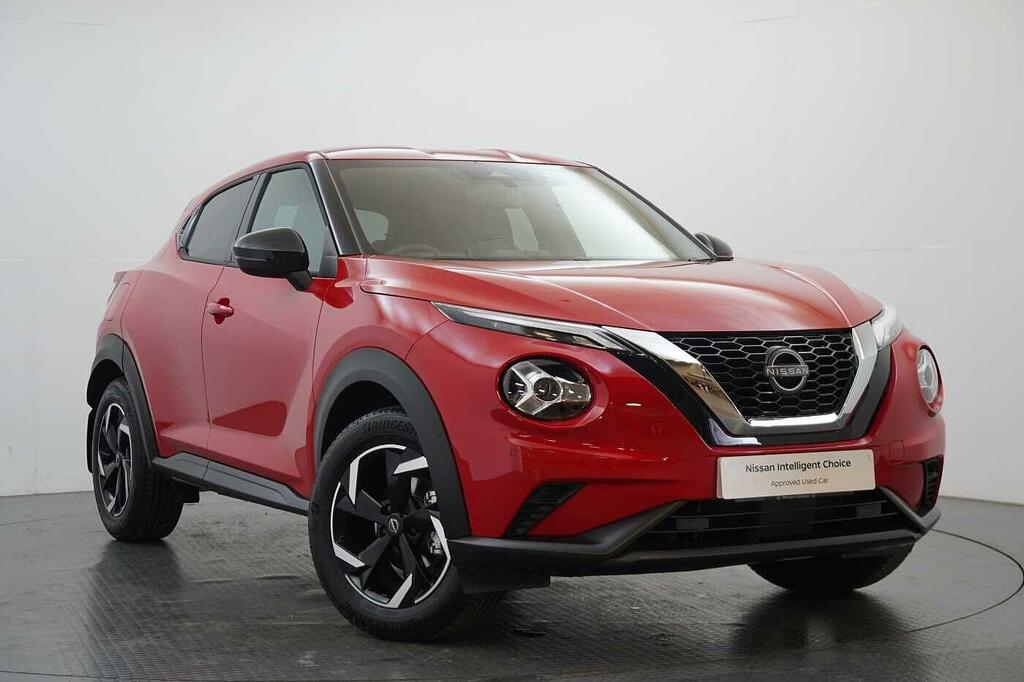 Nissan Juke 1.0 Dig-t 114 N-connecta Dct With Sat Nav And Red