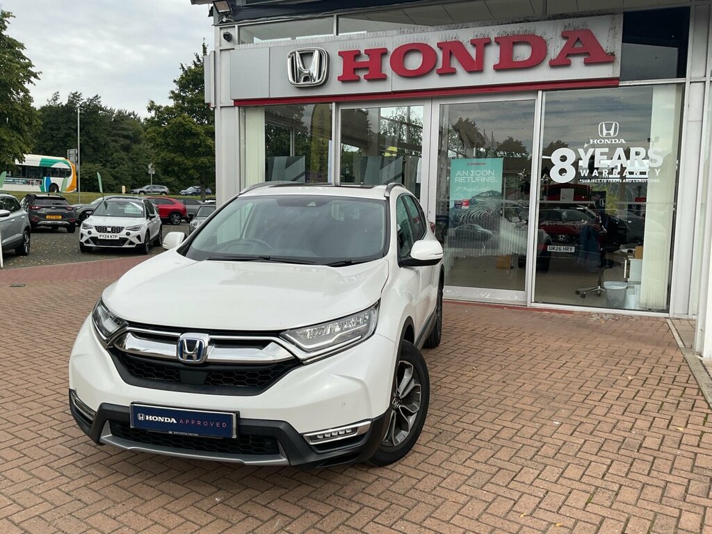 Honda Cr-V 2.0 H I-mmd Ex Ecvt 4Wd Euro 6 Ss White #3