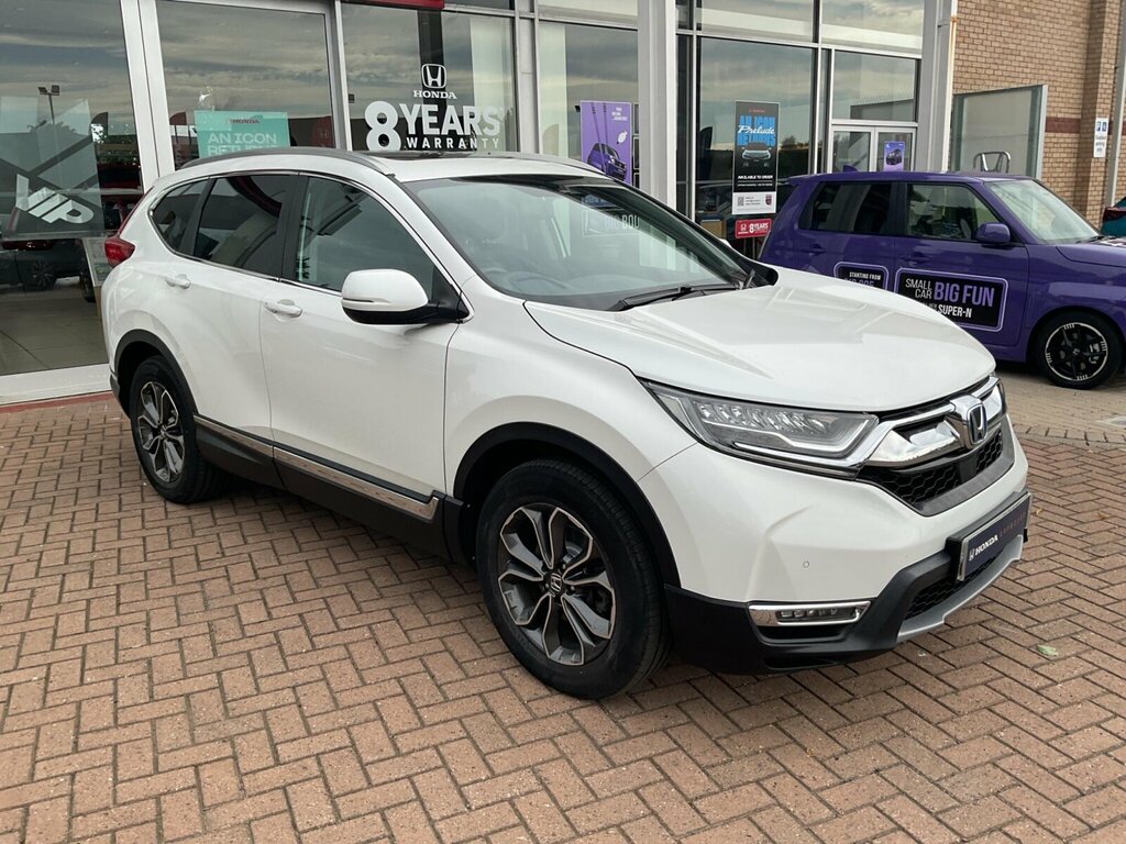 Honda Cr-V 2.0 H I-mmd Ex Ecvt 4Wd Euro 6 Ss White #5