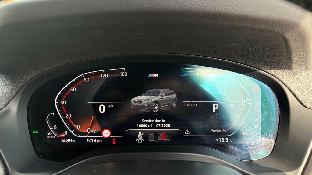 BMW X3 20I Mht M Sport Xdrive Euro 6 Blue #9