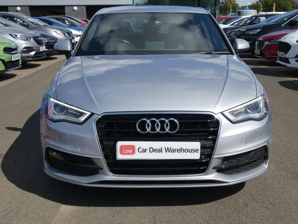Audi A3 2.0 Tdi S Line Sportback Euro 6 Ss Nav Silver #2