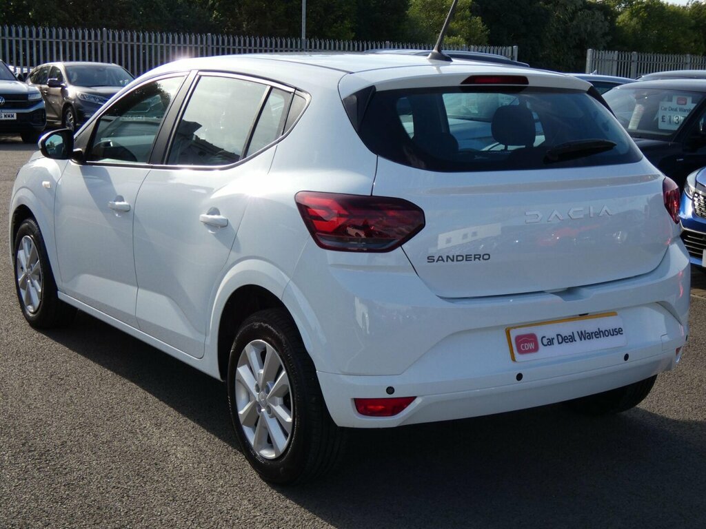 Dacia Sandero 1.0 Tce Expression Euro 6 Ss White #4