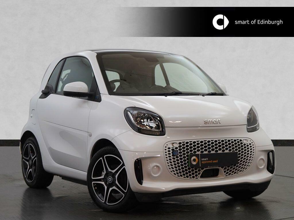 Smart Fortwo Coupe 17.6Kwh Pulse Premium 22Kw Charger White