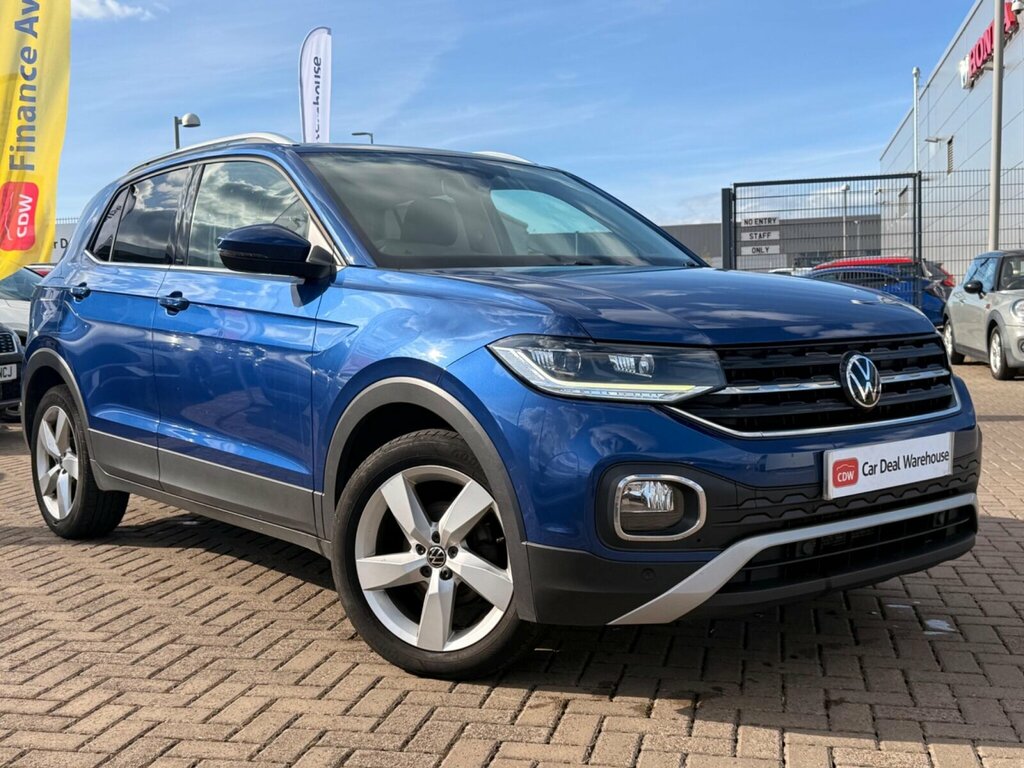 Volkswagen T-Cross 1.0 Tsi Sel Euro 6 Ss Blue #2