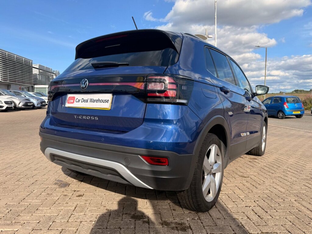 Volkswagen T-Cross 1.0 Tsi Sel Euro 6 Ss Blue #6