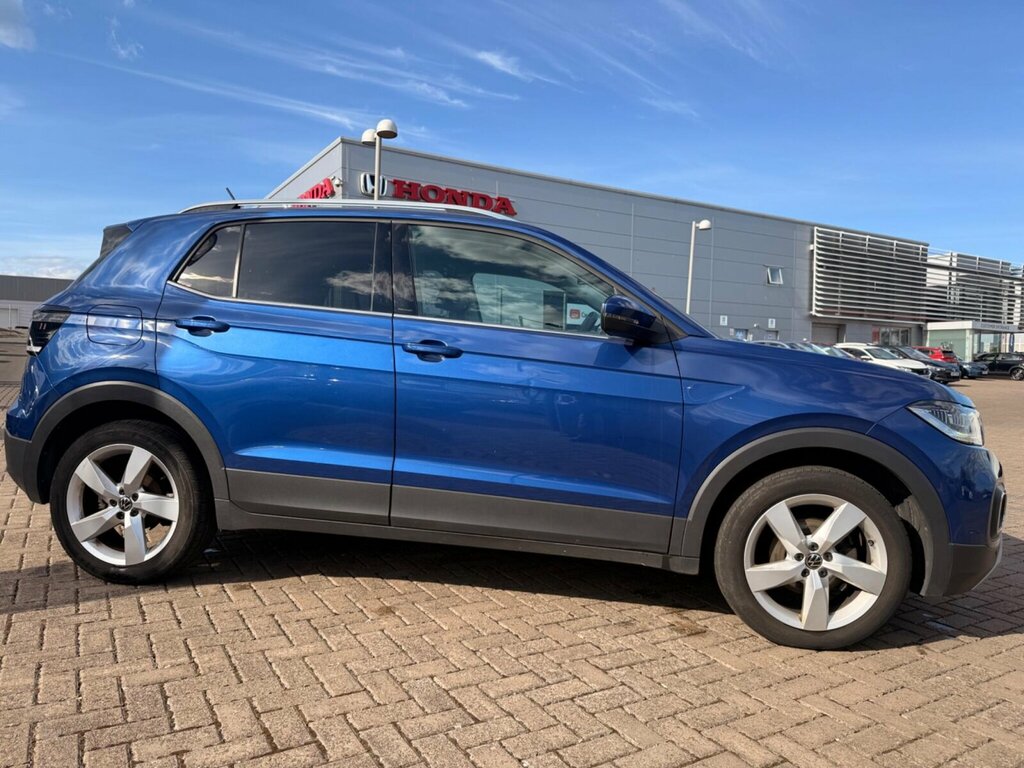 Volkswagen T-Cross 1.0 Tsi Sel Euro 6 Ss Blue #4