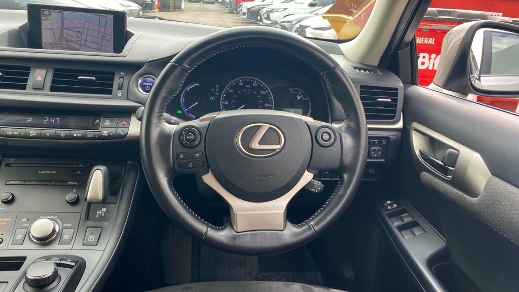 Lexus CT 1.8 200H Sport Hatchback Hybrid Cvt Eur Red #8