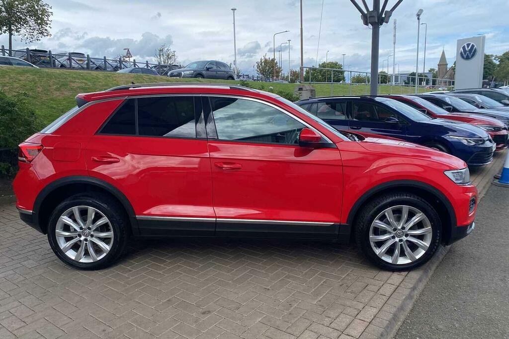 Volkswagen T-Roc 1.5 Tsi Evo Sel SK70VYU Red #4