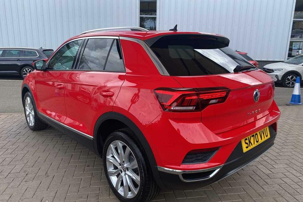 Volkswagen T-Roc 1.5 Tsi Evo Sel SK70VYU Red #3