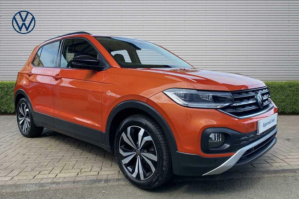 Volkswagen T-Cross 1.0 Tsi Black Edition Orange