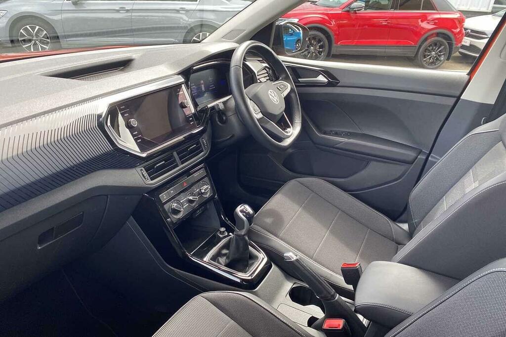 Volkswagen T-Cross 1.0 Tsi Black Edition Orange #2