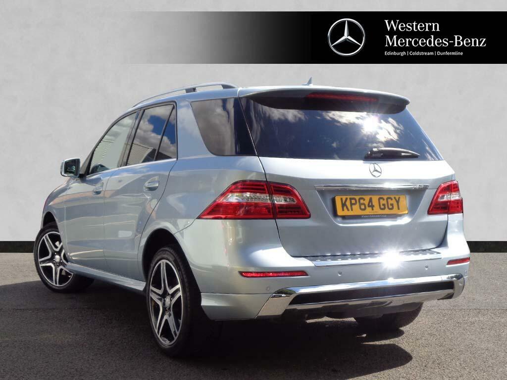 Mercedes-Benz M Class Ml 350 Bluetec Amg Line Silver #2
