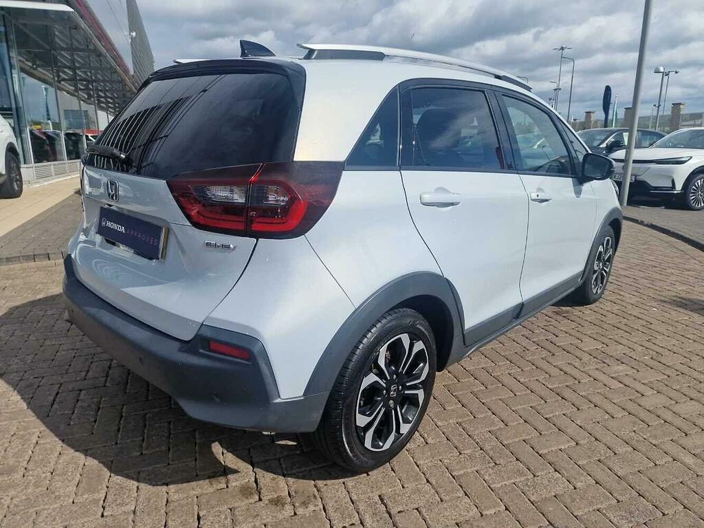 Honda Jazz 1.5 I-mmd Hybrid Crosstar Ex Ecvt White #12