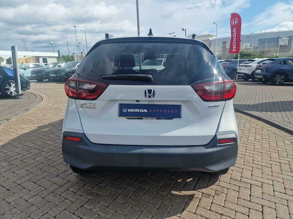 Honda Jazz 1.5 I-mmd Hybrid Crosstar Ex Ecvt White #7