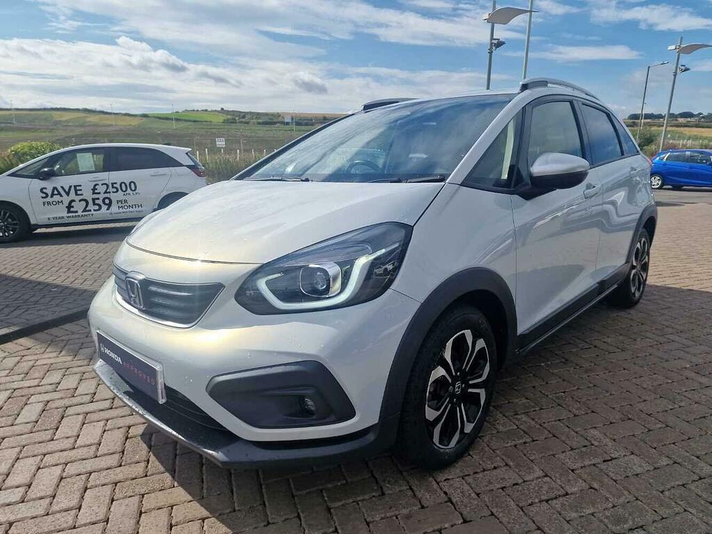Honda Jazz 1.5 I-mmd Hybrid Crosstar Ex Ecvt White #10